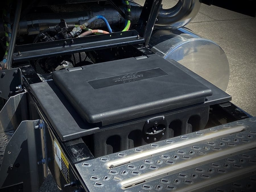 Semi Truck In Frame Tool Box