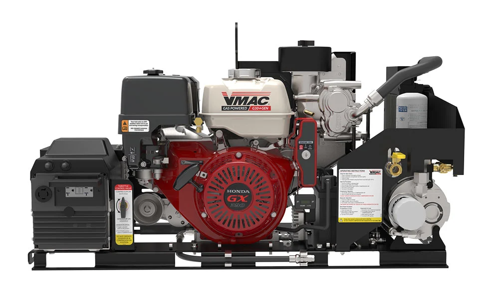 Truck Mounted Air Compressor Generator Combo