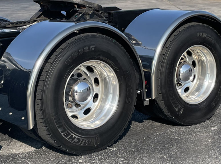 Aluminum Fenders For Semi Trucks