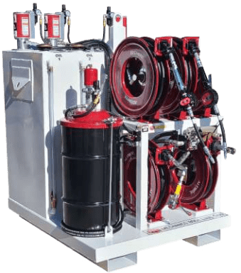 Lube Skids For Service Trucks