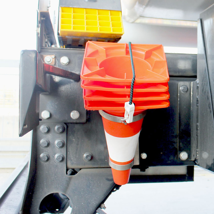 Safety Cone Holder For Trucks