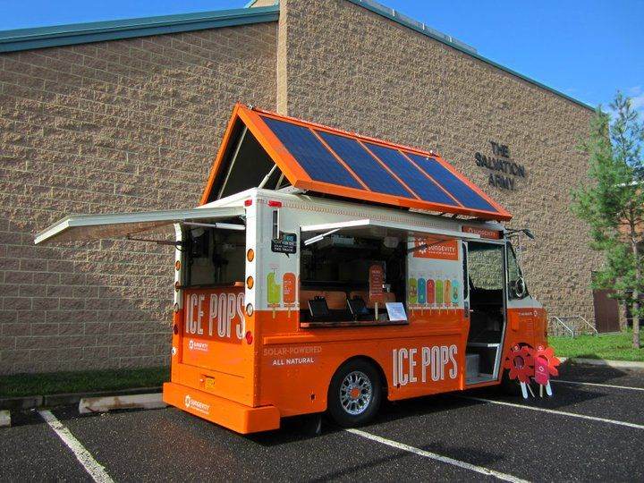 Solar Panels On Food Truck