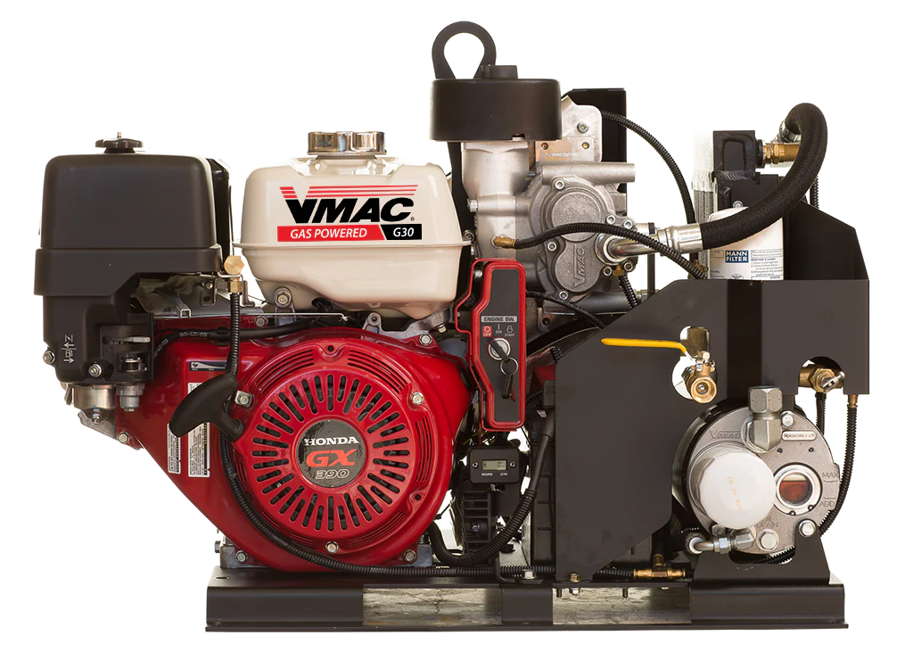 Gas Powered Air Compressor For Service Truck