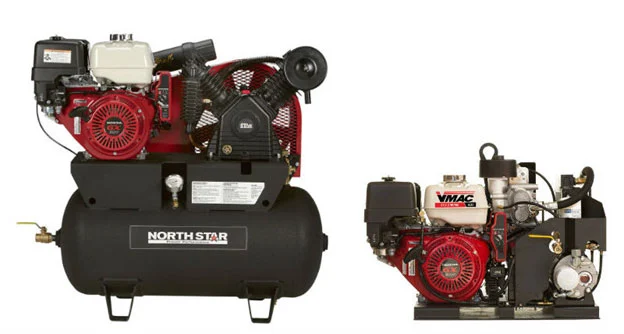 Gas Air Compressor For Service Truck