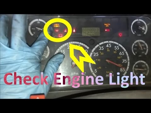 Check Engine Fault Mack Truck