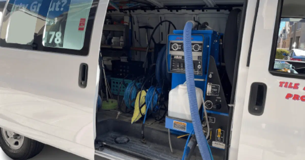 Truck Mount Tile And Grout Cleaner