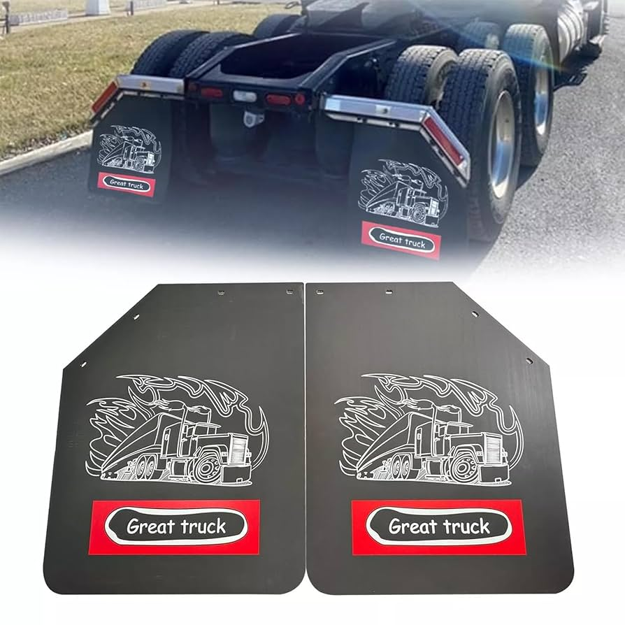 Truck Mud Flaps 24 X 30 – Heavy-Duty Protection and Style for Your Vehicle