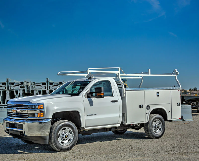 Aluminum Ladder Racks For Utility Body Trucks