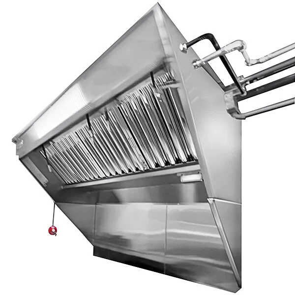 Food Truck Vent Hood With Fire Suppression