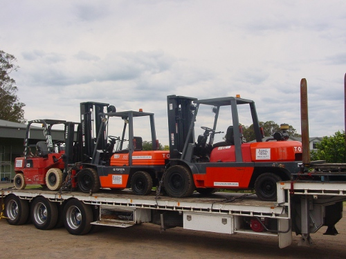 How To Transport A Forklift Truck
