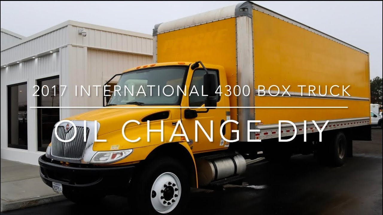 Oil Change For Box Truck