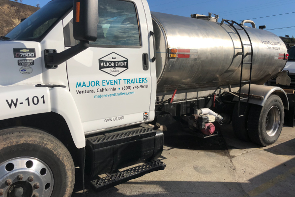 Potable Water Trucks For Rent