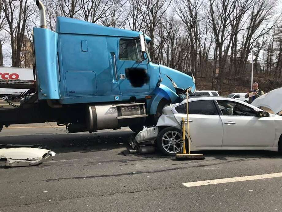 Rear Ended By Commercial Truck