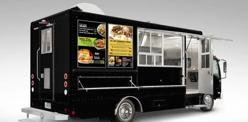 Digital Menu Boards For Food Trucks