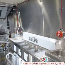 Automatic Fire Suppression System For Food Truck