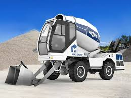 Self Contained Concrete Mixer Truck