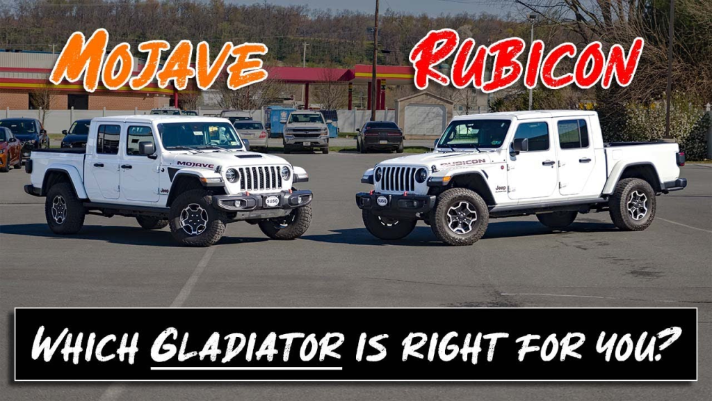 2023 Jeep Gladiator Mojave Vs Rubicon