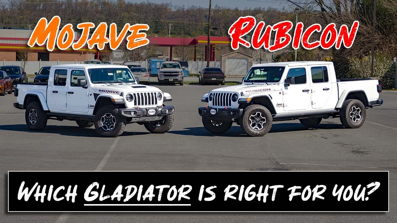 2023 Jeep Gladiator Mojave Vs Rubicon: Which Fits You?